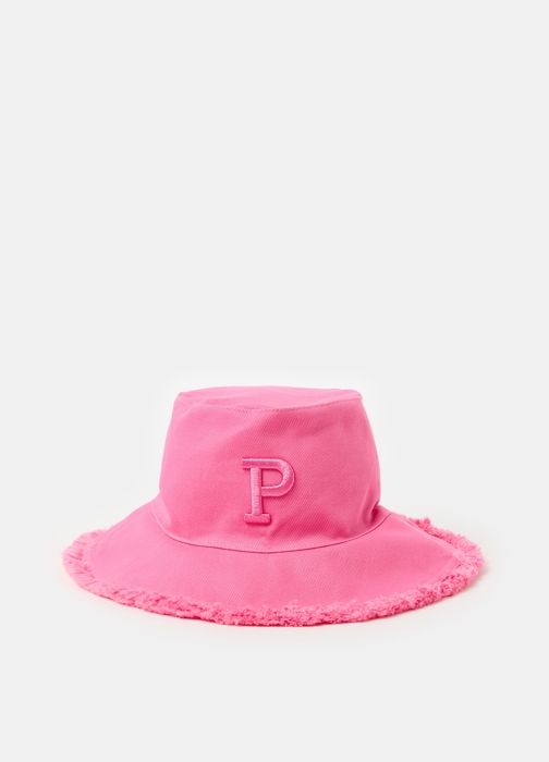 Chapeau Bob - PIOMBO KIDS - AURORA PINK - 100% COTON - Enfant - Rose Pastel