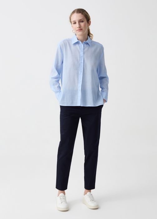 TRO321 PANTS PEACOAT - Dark Blue