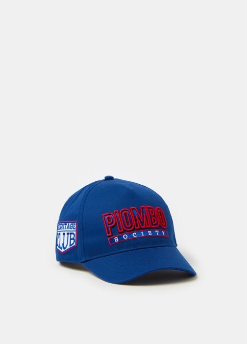Casquette de Baseball - PIOMBO KIDS - Bleu - 100% Coton - Enfant - Garçon