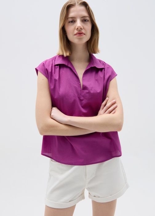 SHI254 SHIRT SUGAR SWIZZL - Purple