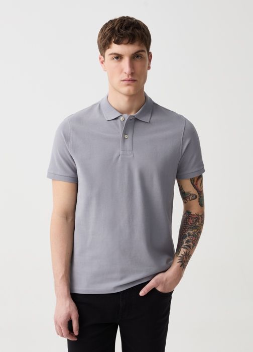 STELLA1 SS P HUNTER GREEN - Light Grey