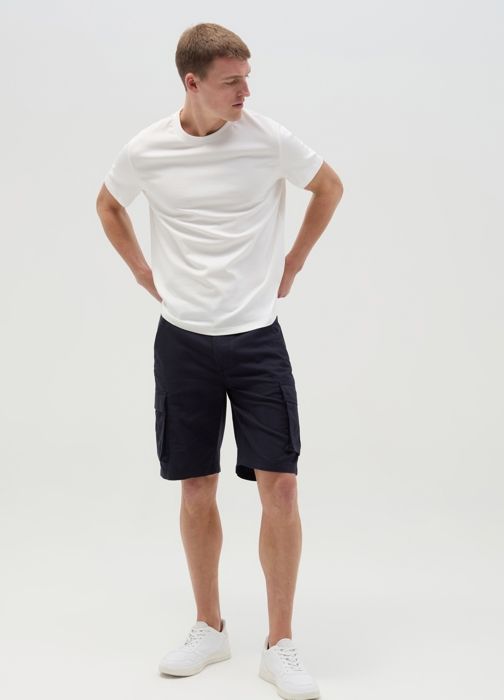 Lit de camp CARGO - OVS HOUSEBRAND - METEORITE - Bleu nuit - 55% Lin - 45% Coton