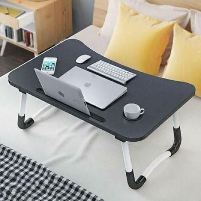Table Plateau de lit pliable pour PC portable - 60 x 40 x 26cm