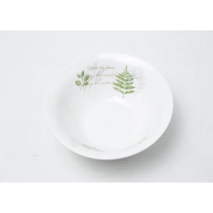 BOL EN PORCELAINE DECOREE (M) 15*7CM