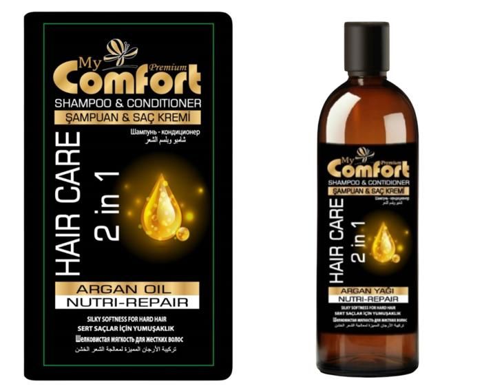 MY COMFORT SHAMPOO 2 IN 1 ARGAN OIL  400 ML