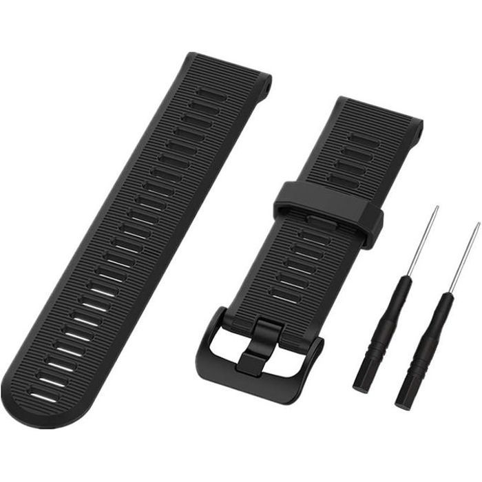 Bracelet de rechange pour montre Garmin Forerunner 945 935 - Noir