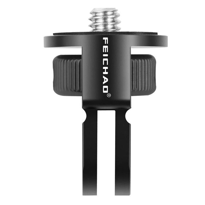 Adaptateur de trépied mini 1/4 pouce CNC rotatifs à 360 degrés pour GoPro 10 9 8 pour POCKET 2/FIMI PALM 2/Insta360 ONE X2/X Camera
