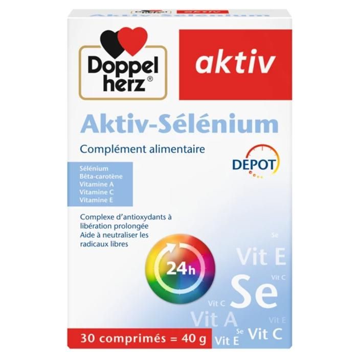 Doppelherz aktiv Sélénium 30 comprimés