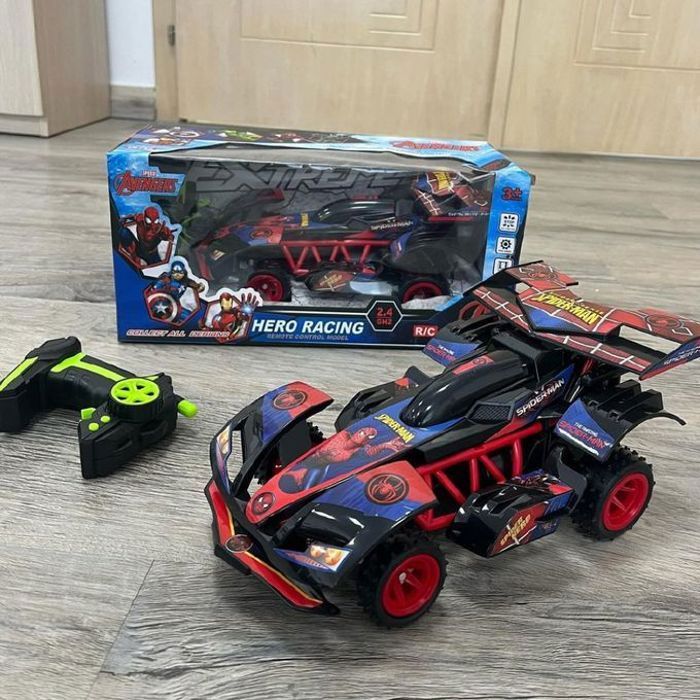 Voiture Télécommandée Rapide - SPIDER-MAN Rouge & Noir