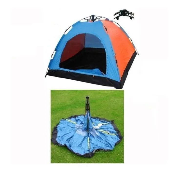 Tente de Camping Automatique - 4 Places, couleur aliatoire