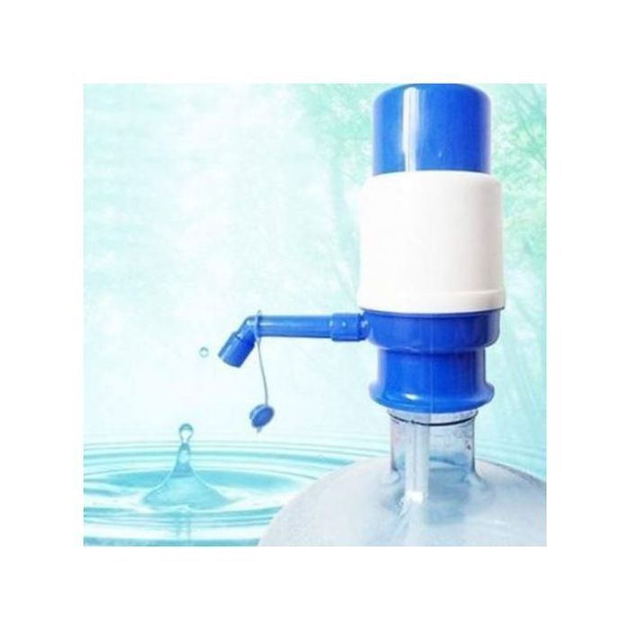 Distributeur d'Eau Manuel - Pompe à Main Bleu