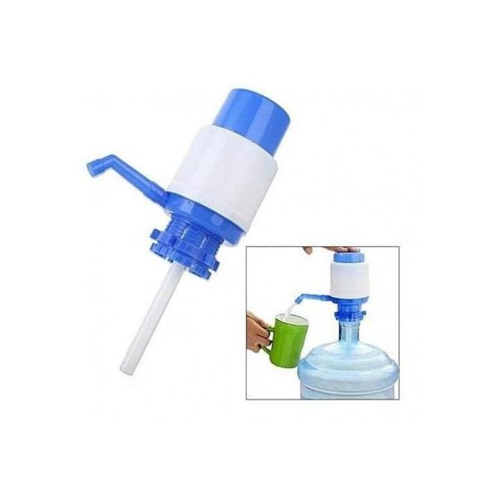 Pompe à Eau Manuelle pour Bouteille - Bleue