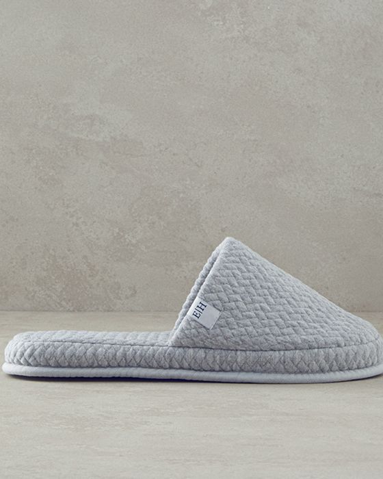 Pantoufles de Bain Luxury 40-44 Coloris Gris