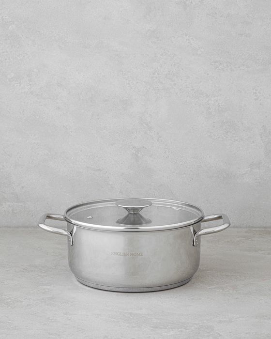 Casserole Siena Acier inoxydable Profond, Coloris Argenté, 18 cm