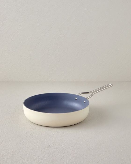 Poêle Luna Aluminium, Coloris Crème, 28 cm