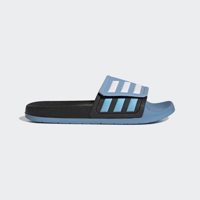 ADILETTE TND - CBLACK/FTWWHT/LTBLUE