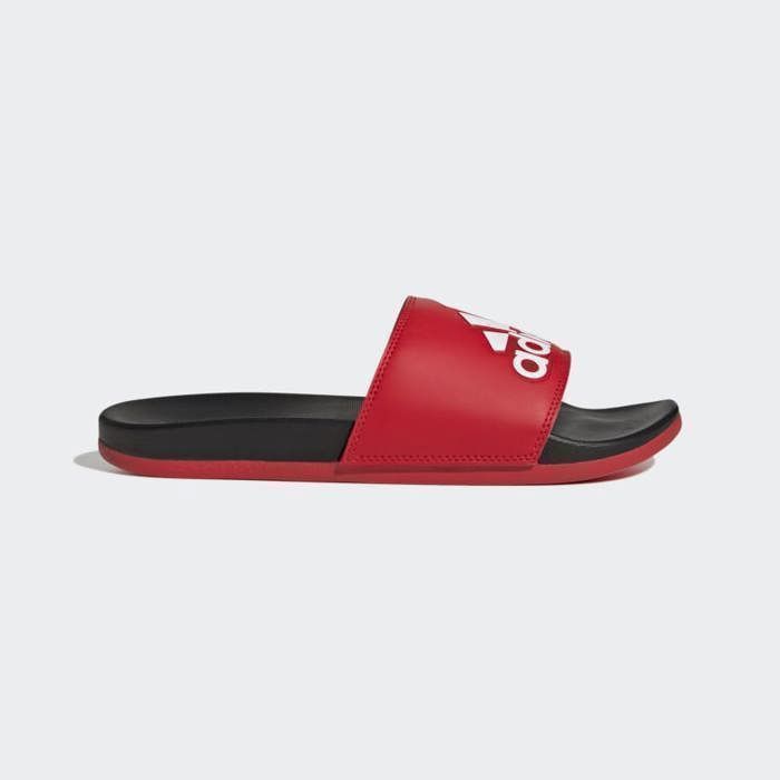 ADILETTE COMFORT - VIVRED/CBLACK/FTWWHT