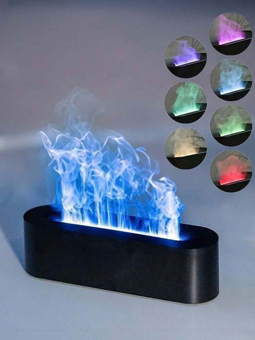 Diffuseur d'Huiles Essentielles Portable avec Lumière LED – Portable Cool Mist Aroma Diffuser with LED Light