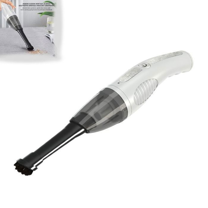 Aspirateur de Poche Multifonction Rechargeable – Idéal pour Claviers, Voitures et Poils d'Animaux