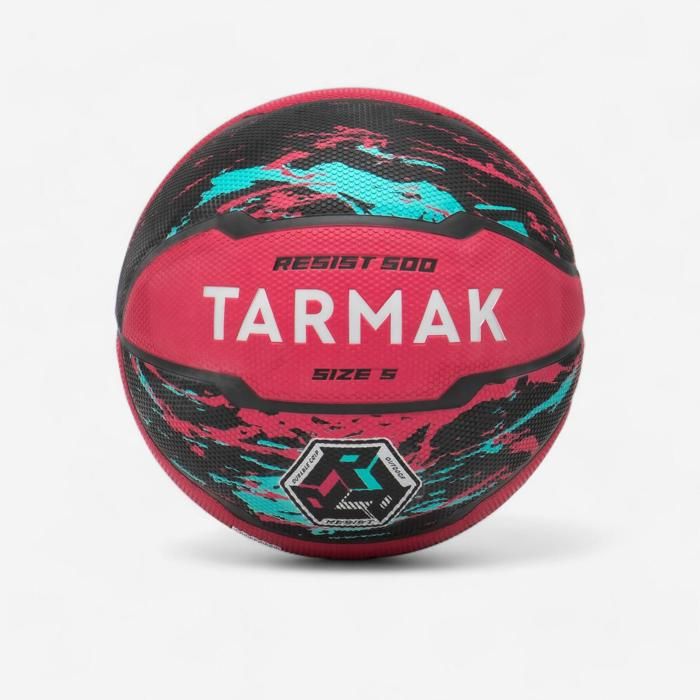 Ballon de Basket - Resist 500 T5 - Couleur Orange - Mixte - Adulte
