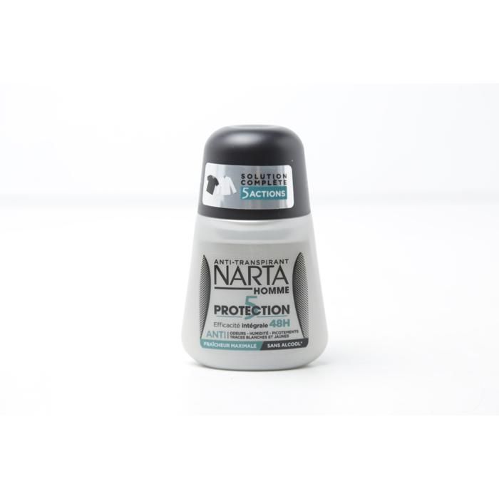 Déodorant - NARTA - Homme - 50ml - Sans alcool - Anti-Transpirant 48H