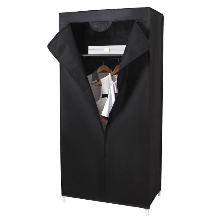 PENDERIE ECO NOIRE 70X46X154CM