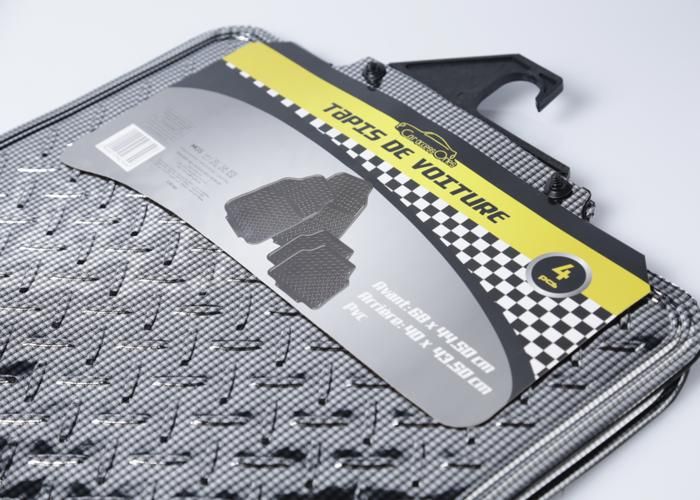 Tapis PVC Aluminium Carbon – 3,40 kg