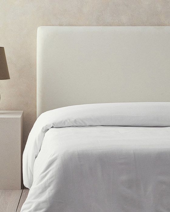 Housse De Couette Pure Coton, King Size, Coloris Blanc, Dimensions: 240 x 220 cm