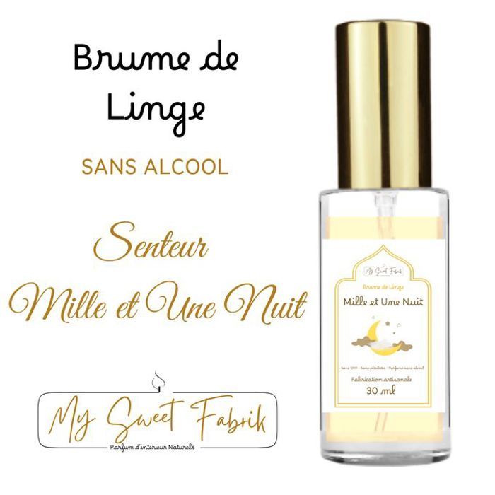 Parfum d'Intérieur Brume de Linge - 30ml - Mille et Une Nuit - My Sweet Fabrik