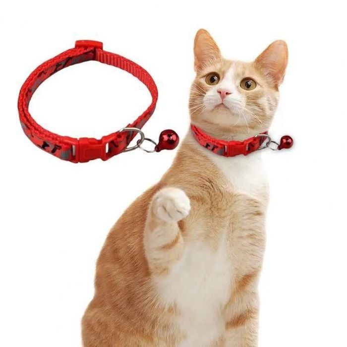 Collier Clochette Camouflage Réglable pour Chat