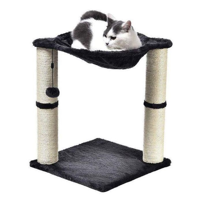 Arbre à Chat avec Hamac - Noir