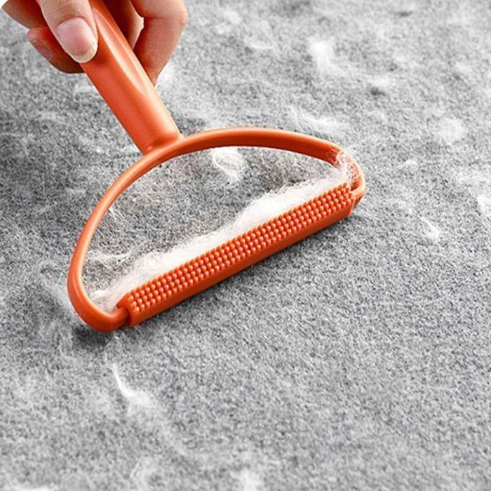 Brosse Anti-Peluches Efficace - Orange