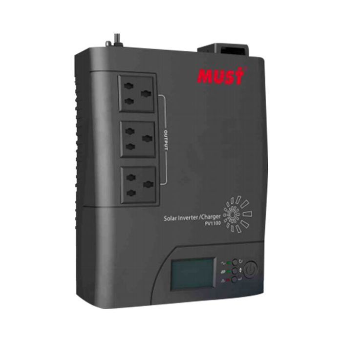 Onduleur Solaire Hybride Must 1200VA 12V - Hors Réseau Intelligent et Économique