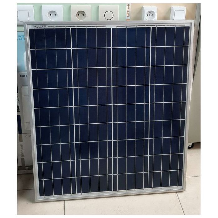 Panneau Solaire 80W - Polycellule Haute Performance