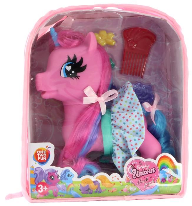 SET DE LICORNE EN CARTABLE  20CM-COULEURS ALEATOIRE