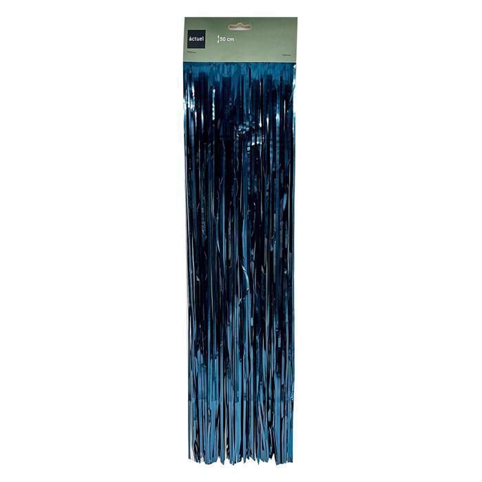 GUIRLANDE LAMETA 50X50CM BLEU