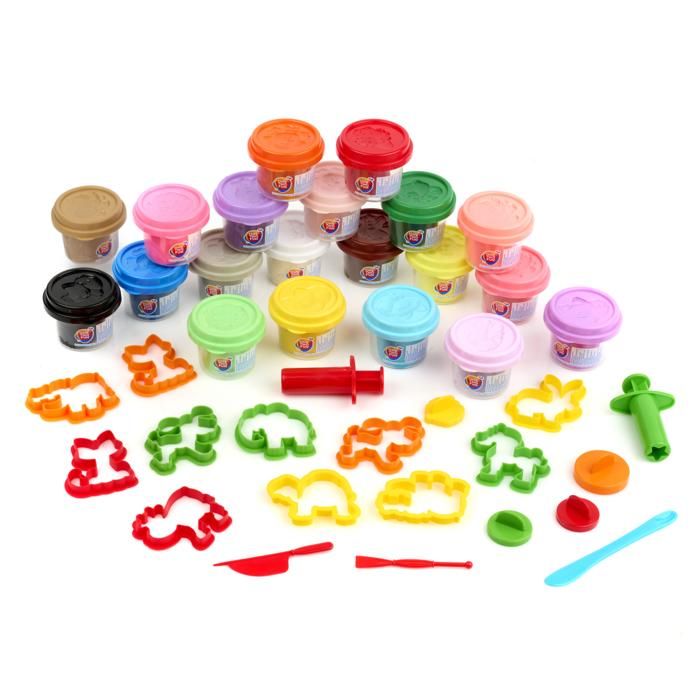 SET PATE A MODELER 20 POTS 44X5.5X28.5CM