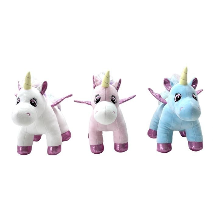 PELUCHE LICORNE AILEE 30CM