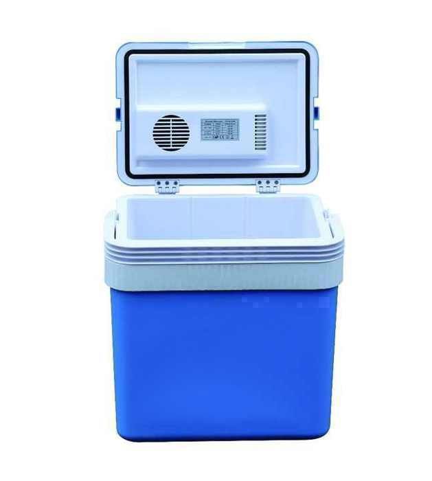 Glacière Électrique Portable - MARQUE - 24L - Refroidit 15-20°C - Chauffe 55-65°C - 12V