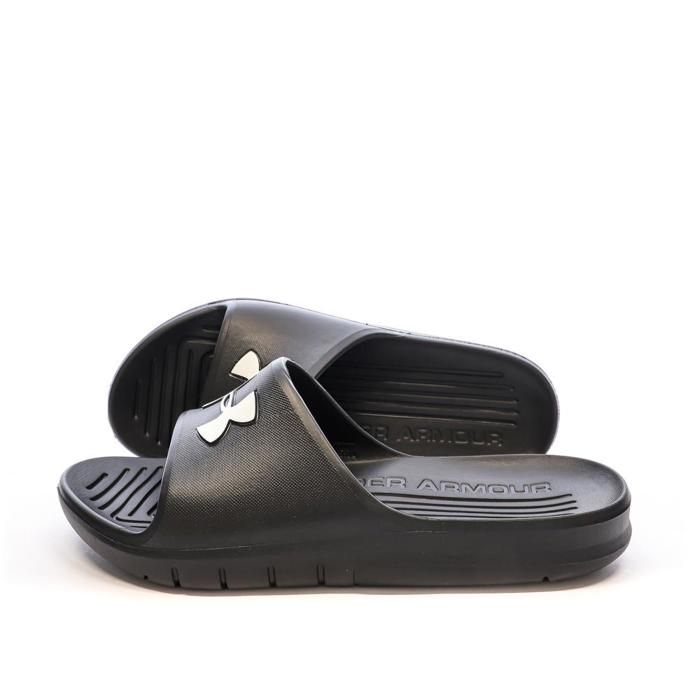 Under Armour - Claquettes en EVA pour homme - Core PTH Slides - Synthétique - Noir
