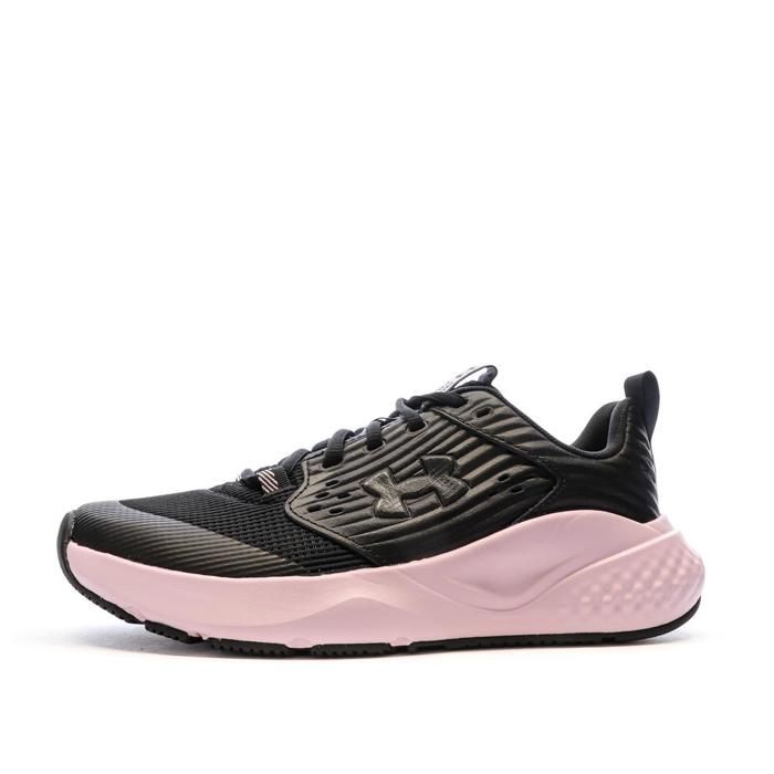Chaussures de Fitness - Under Armour - Commit - Noire/Rose - Femme - Indoor
