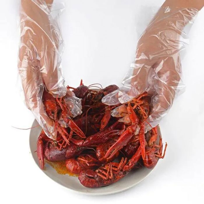 Gants jetables - Pratiques - 100 pièces - Protection hygiénique - Cuisine - Nettoyage