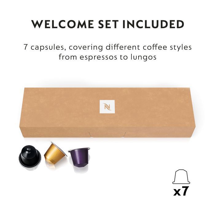 Nespresso Lot 7 Capsules NESPRESSO Avec 7 Arômes Differents Pack De 7 capsules Avec 5 Saveurs Différentes