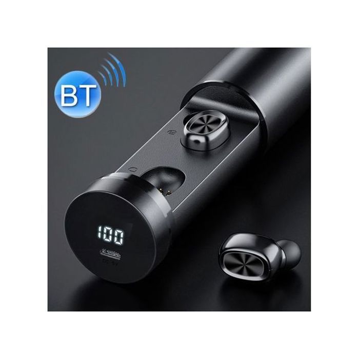 Écouteurs Bluetooth B9: Affichage Numérique, Contrôle Tactile, Étanches, Sport
