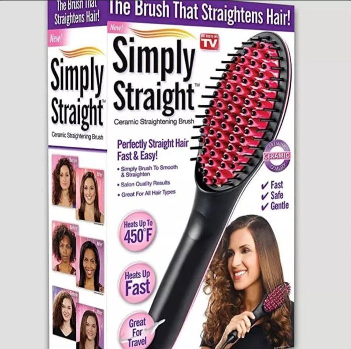 Brosse lissante pour cheveux
