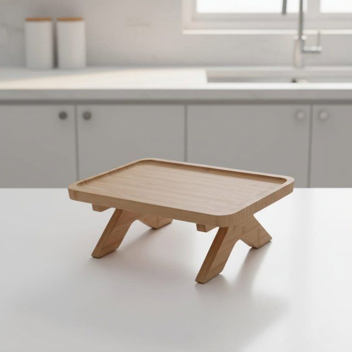 Petit Plateau ovale à pied à pied 27cm/14cm