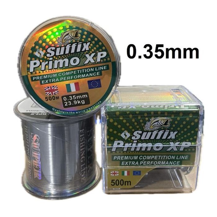 File de pêche SUFFIX primo xp line 500M 0.35mm / 23.9Kg