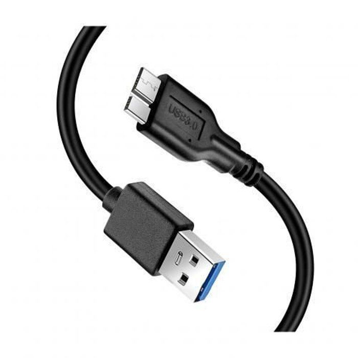 Cable usb Male A vers Micro B pour disque dur externe HDD SDD USB 3.0