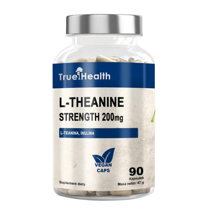 L-Theanine Strength 200mg 90 caps - Avec Inulin, Relaxation & Digestion Optimale