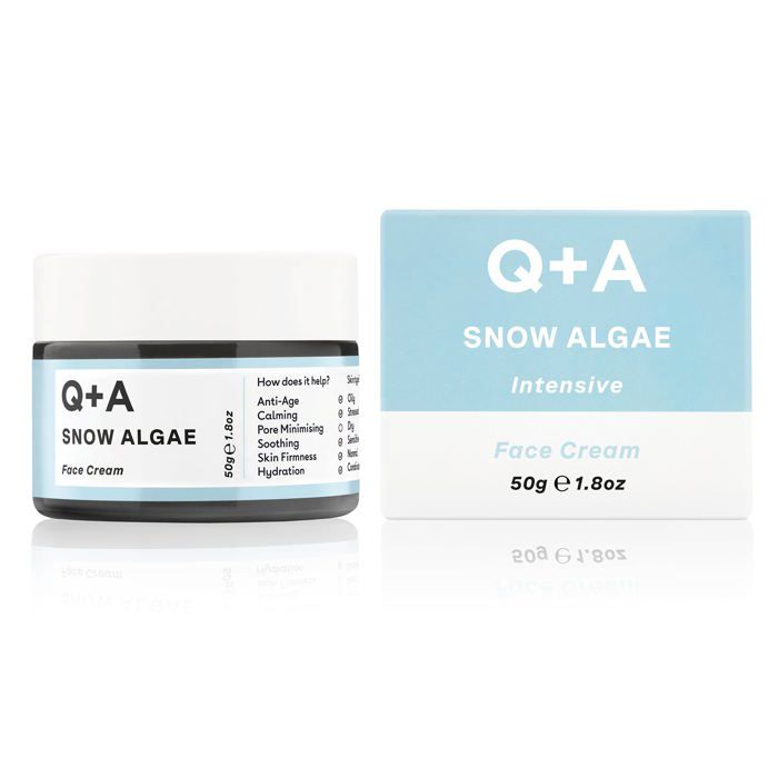 Crème - Q+A - Snow Algae Intensive - Anti-âge - Vegan - 50 ml